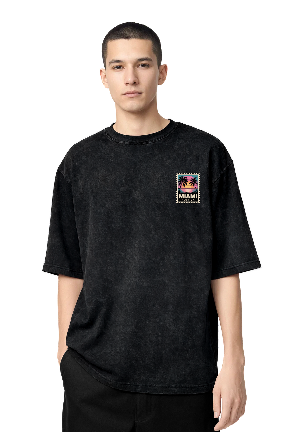 T-shirt Graphic Miami 02 - vue 2