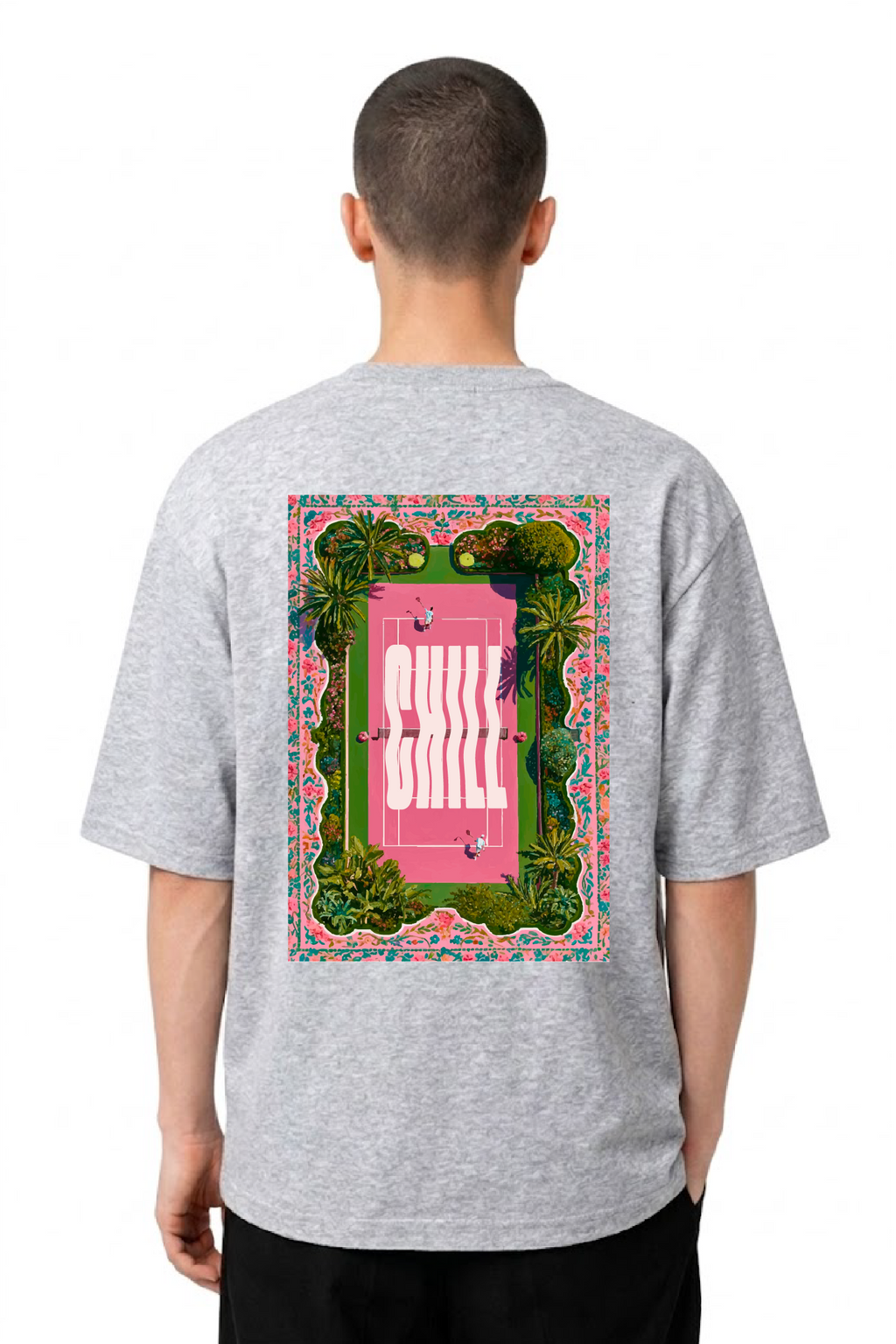 T-shirt Graphic Chill Out 03 - vue 1