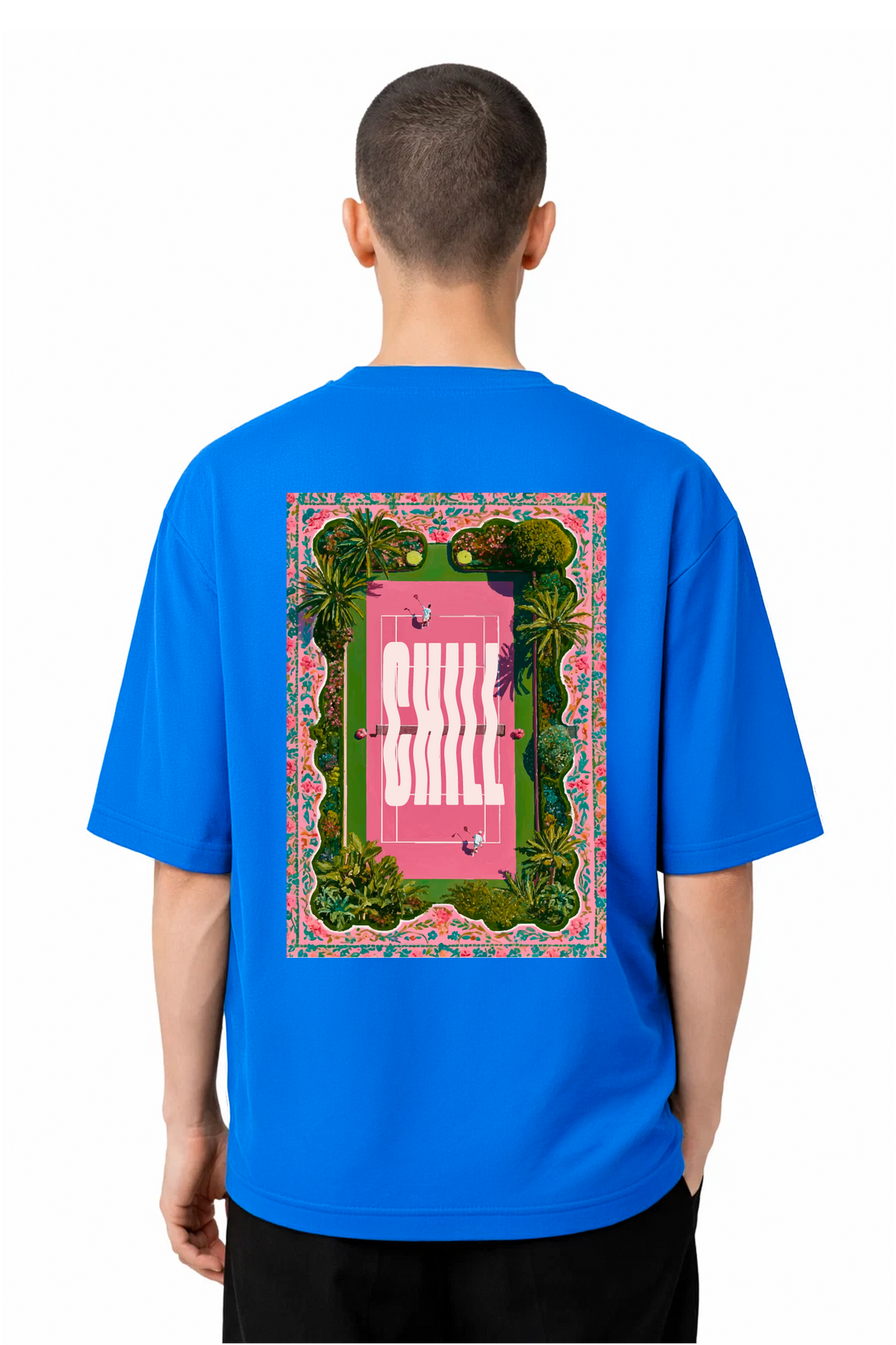 T-shirt Graphic Chill Out 03 - vue 3
