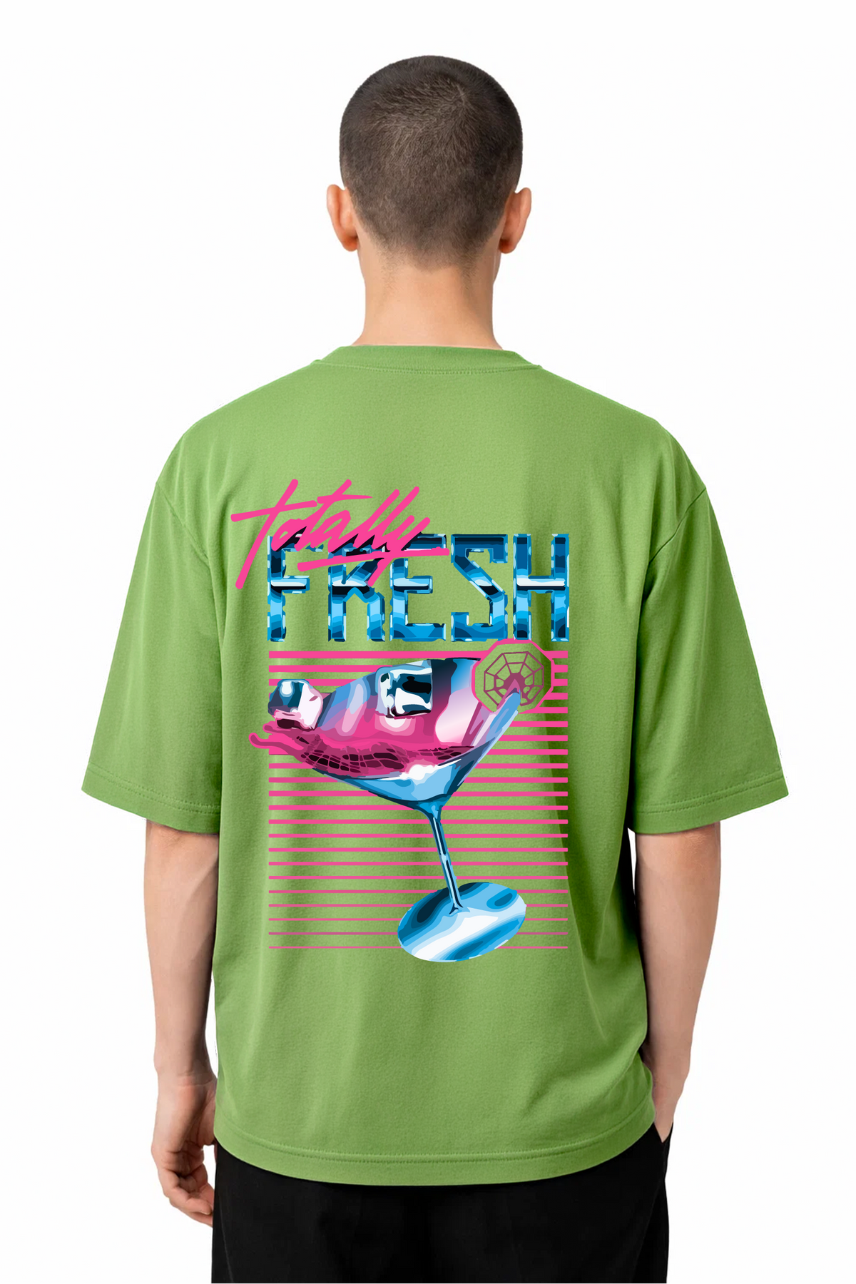 T-shirt Graphic Chill Out 01 - vue 21