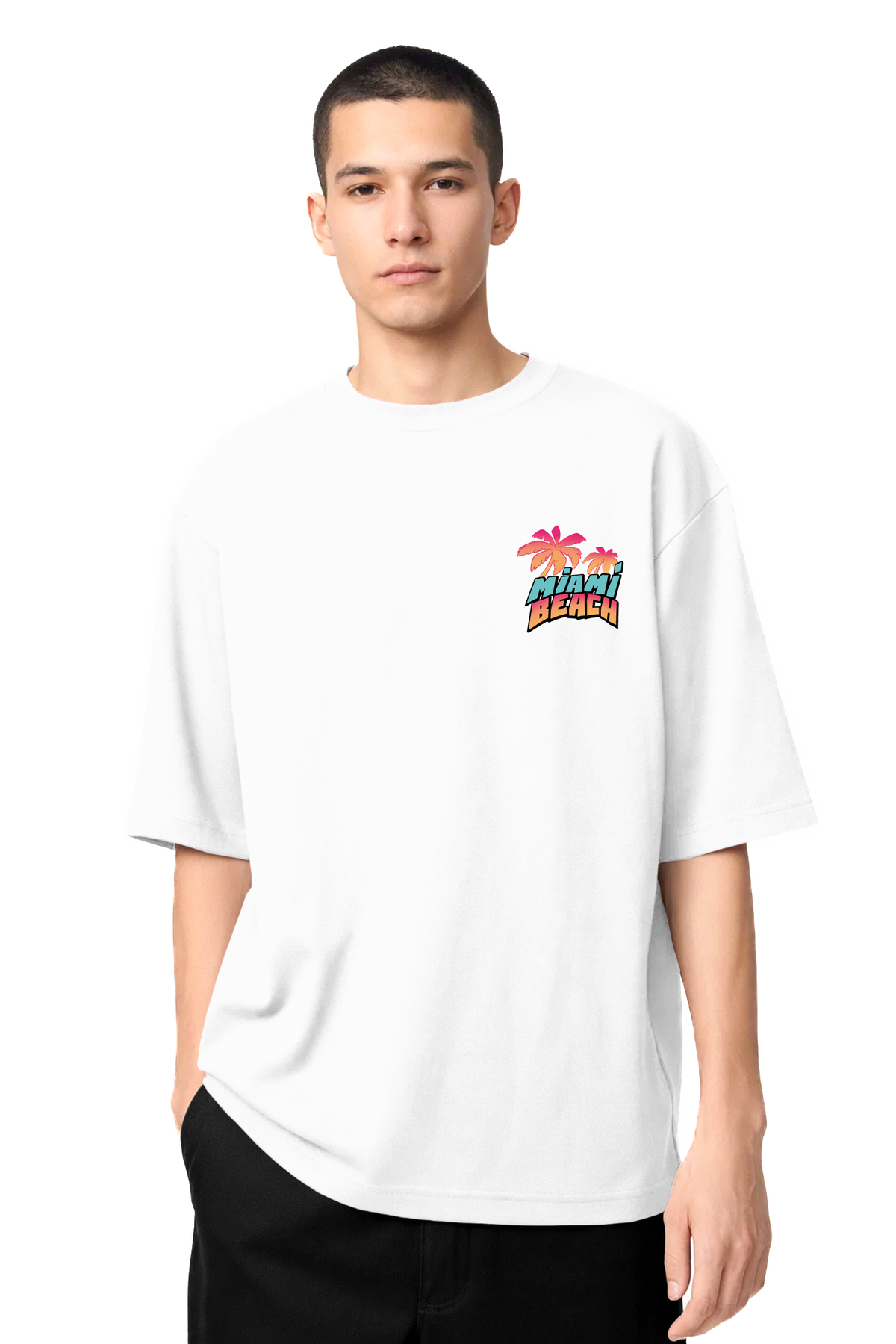 T-shirt Graphic Miami 01 - vue 6