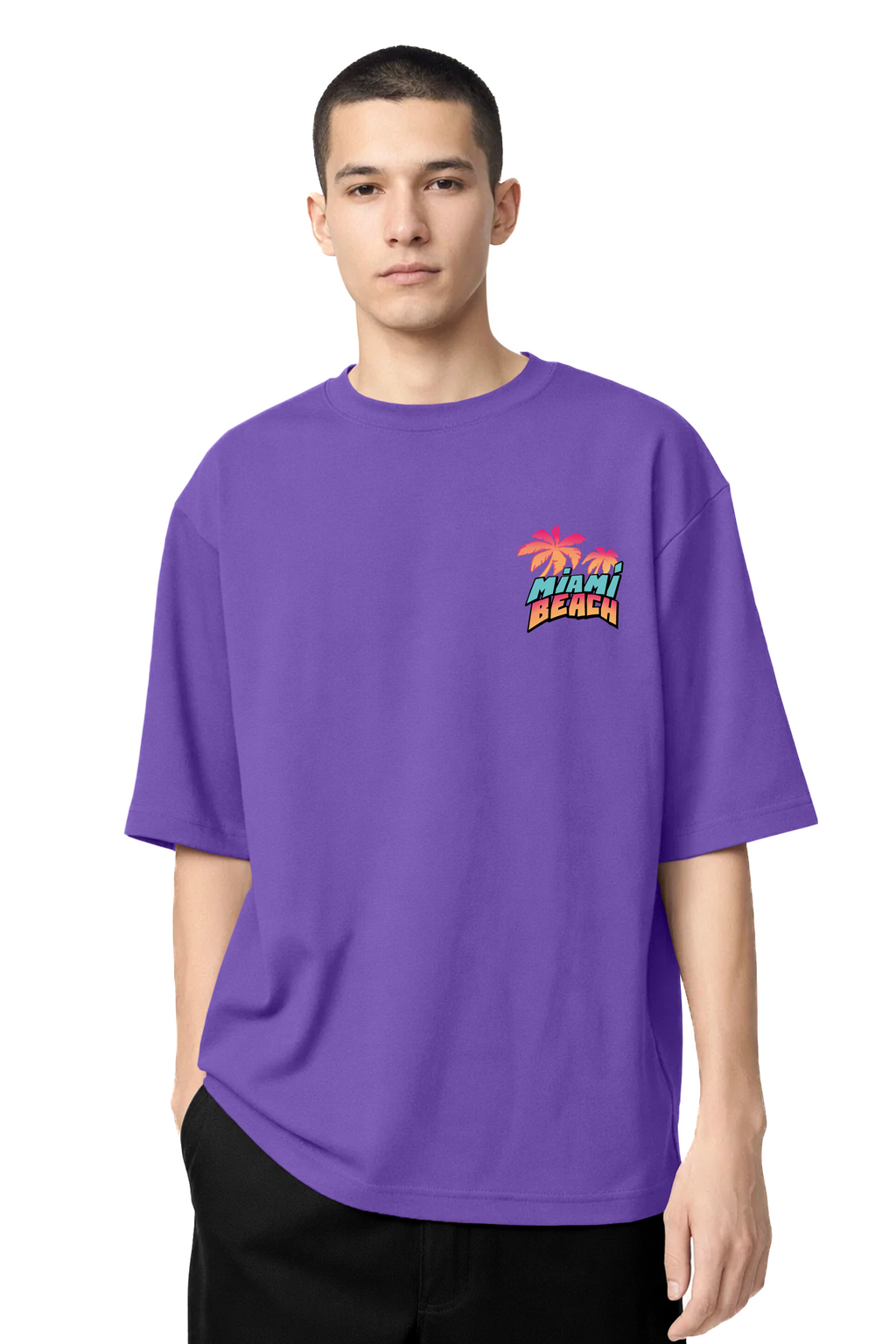 T-shirt Graphic Miami 01 - vue 2