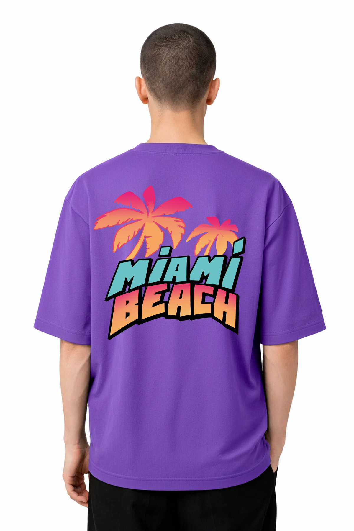T-shirt Graphic Miami 01 - vue 1