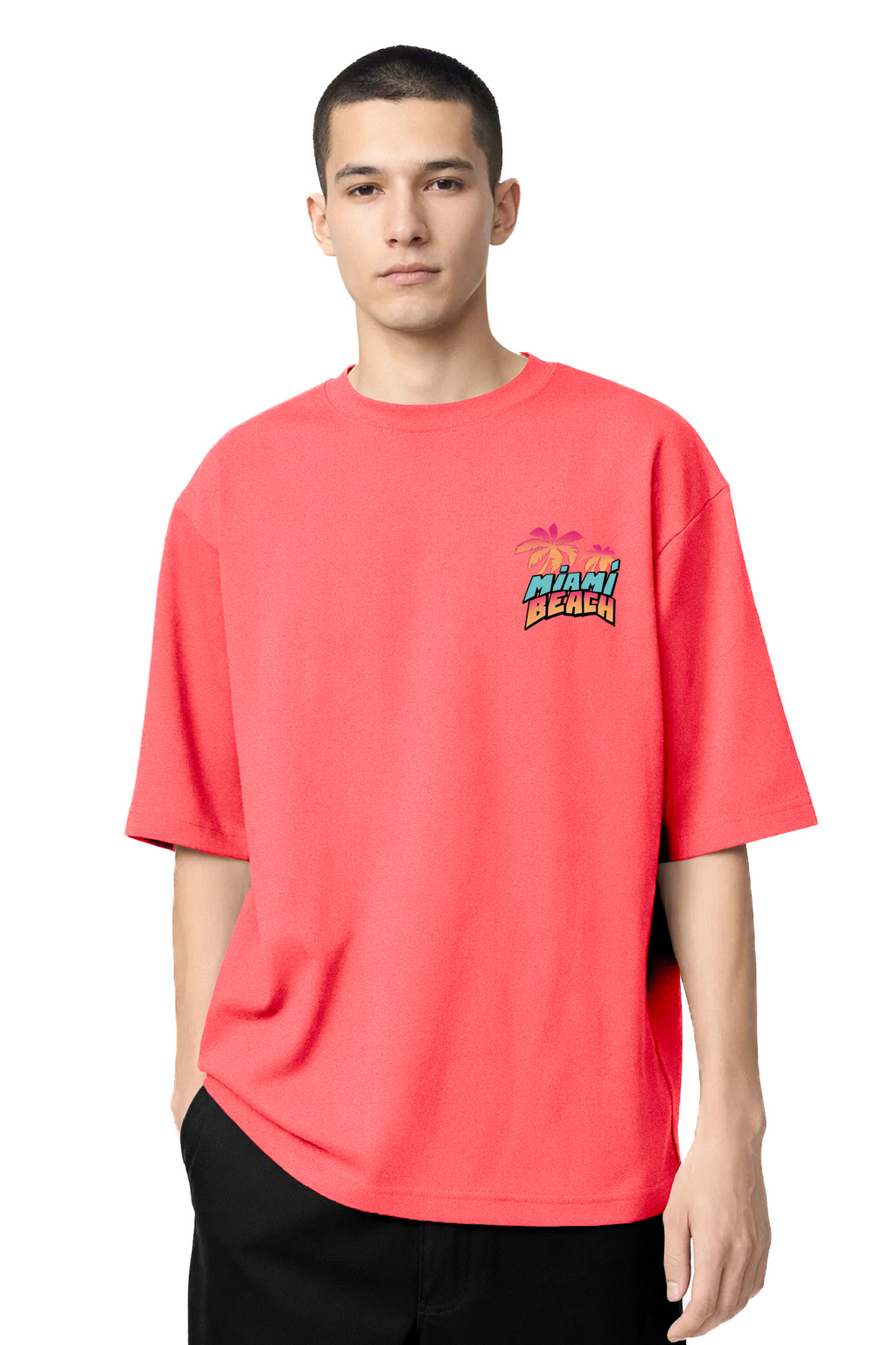 T-shirt Graphic Miami 01 - vue 8