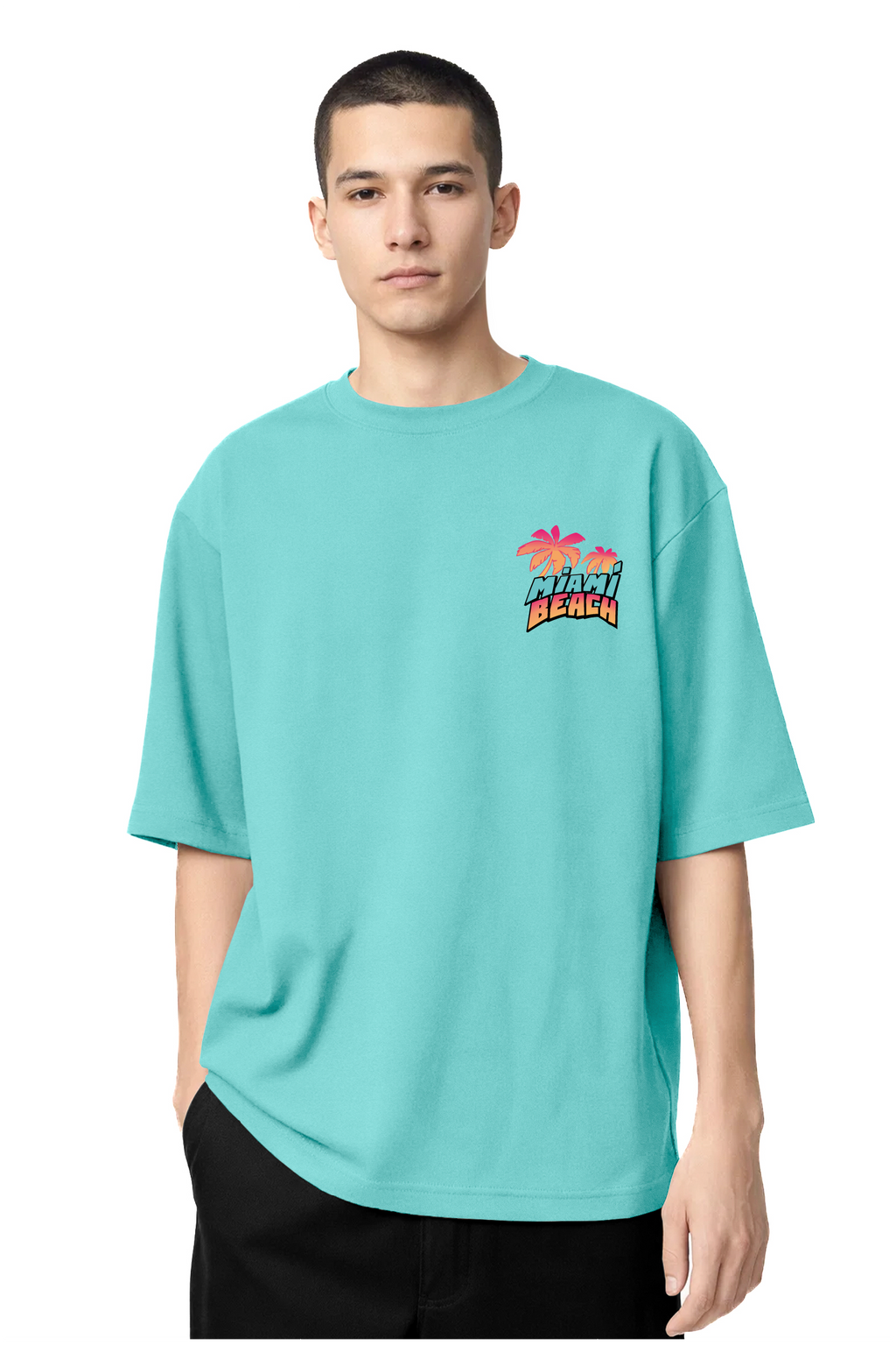 T-shirt Graphic Miami 01 - vue 10
