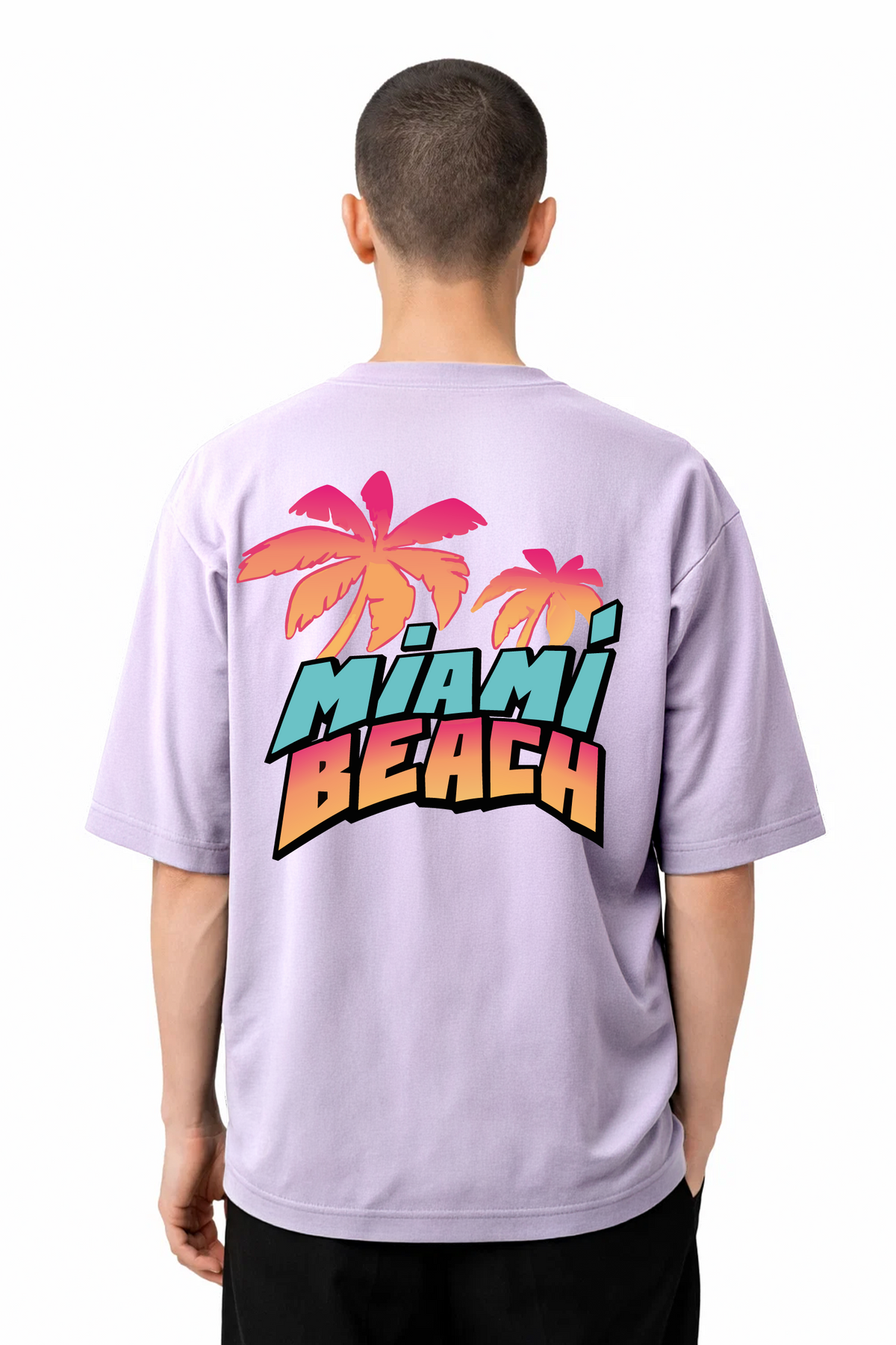 T-shirt Graphic Miami 01 - vue 11