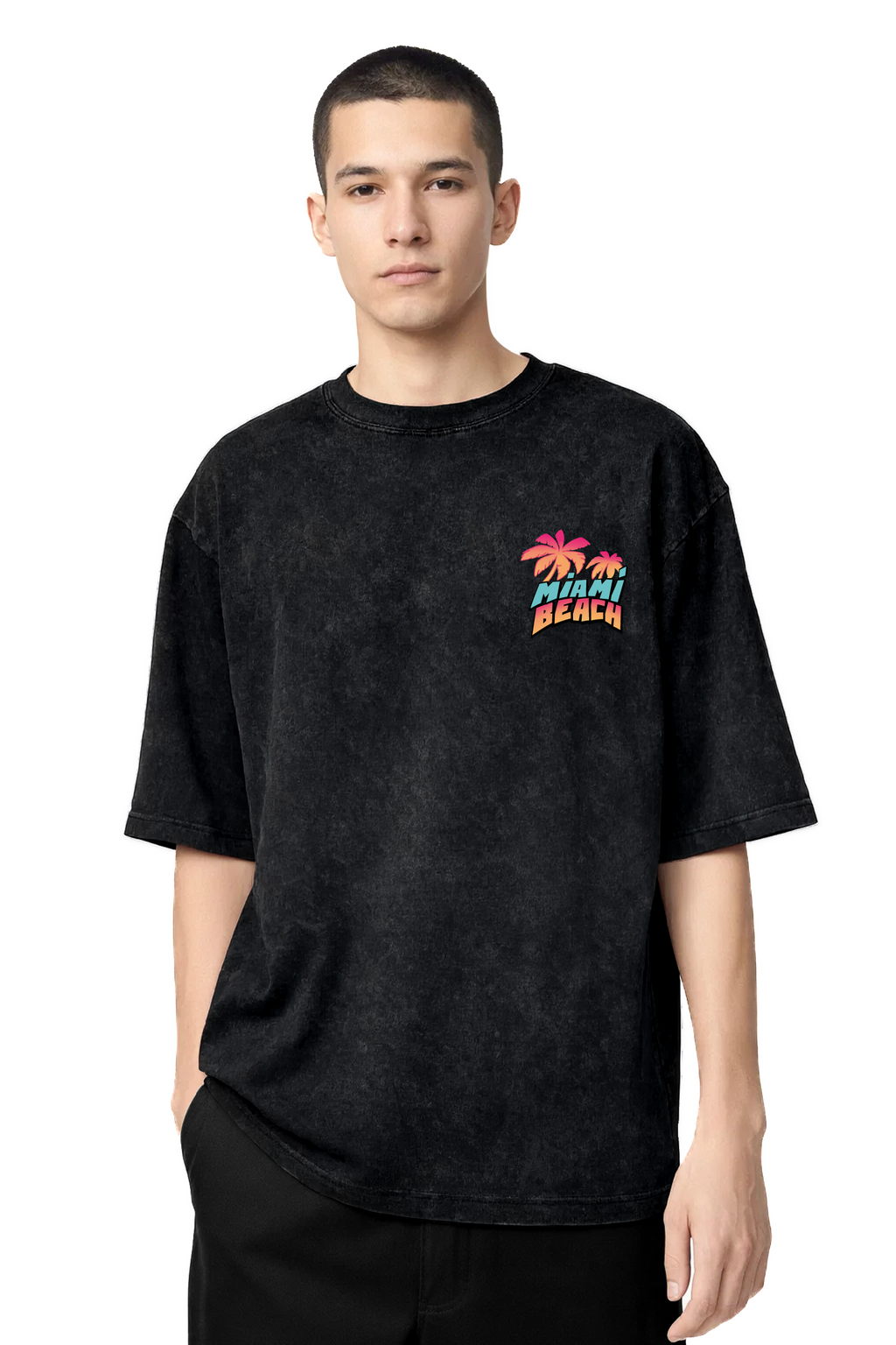 T-shirt Graphic Miami 01 - vue 4