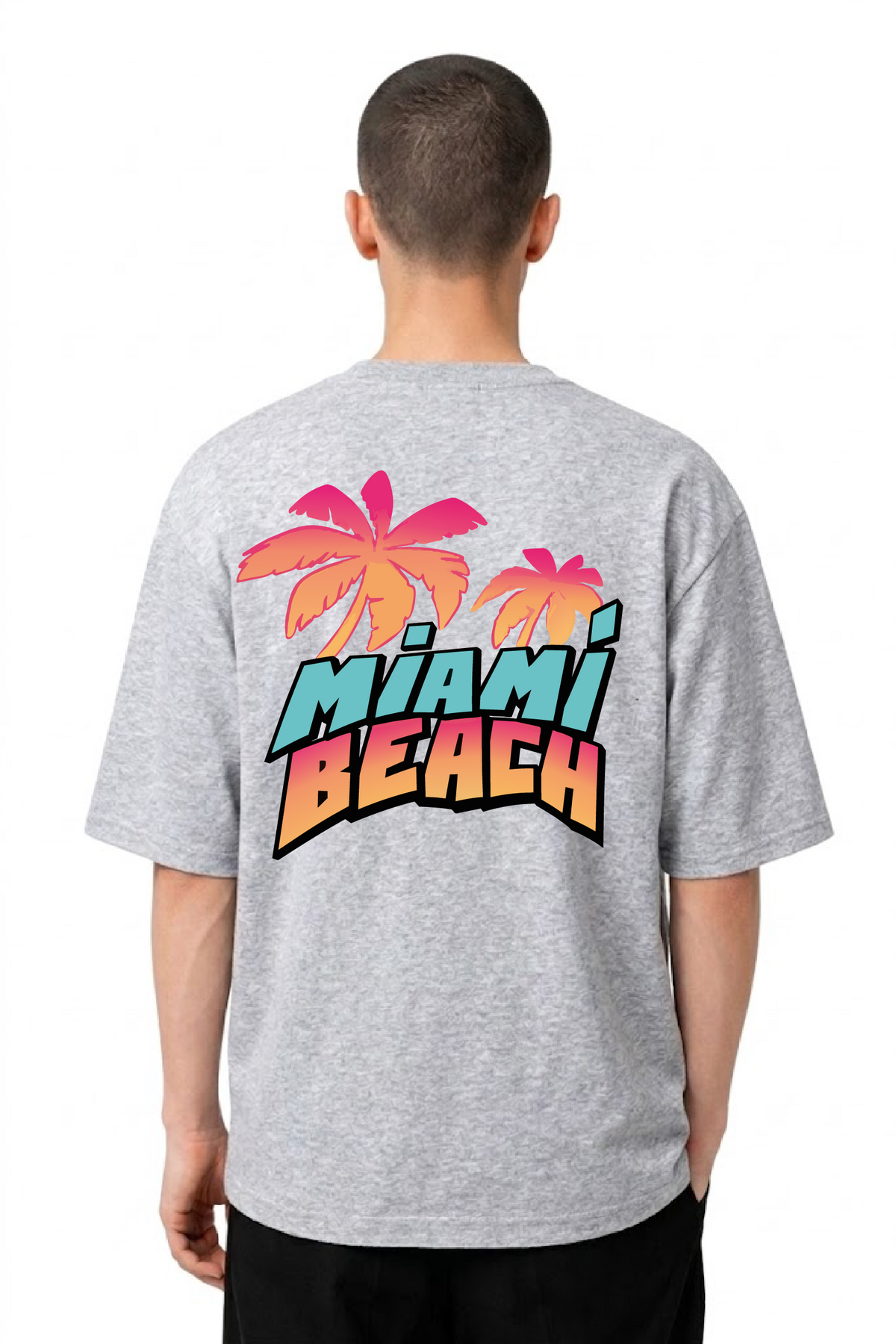 T-shirt Graphic Miami 01 - vue 13