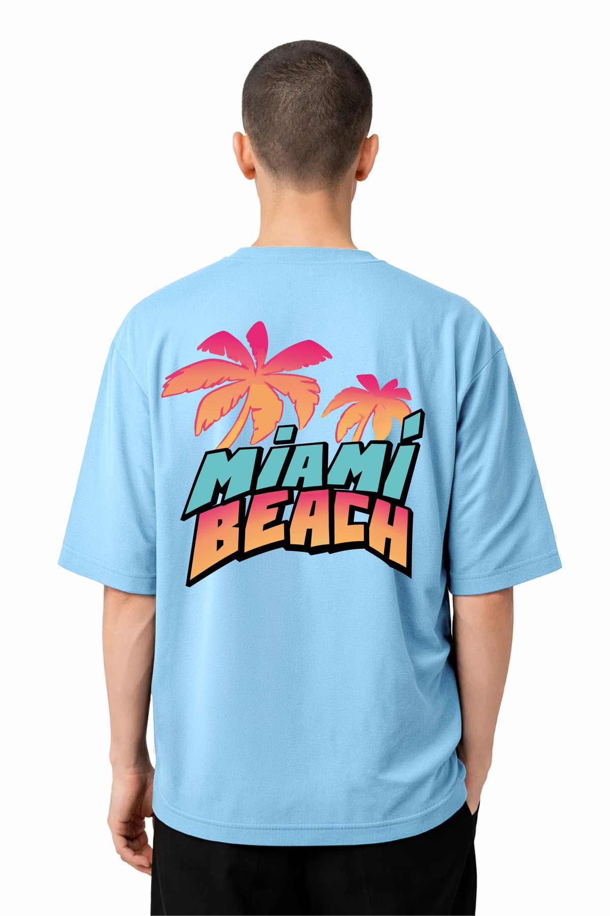 T-shirt Graphic Miami 01 - vue 15