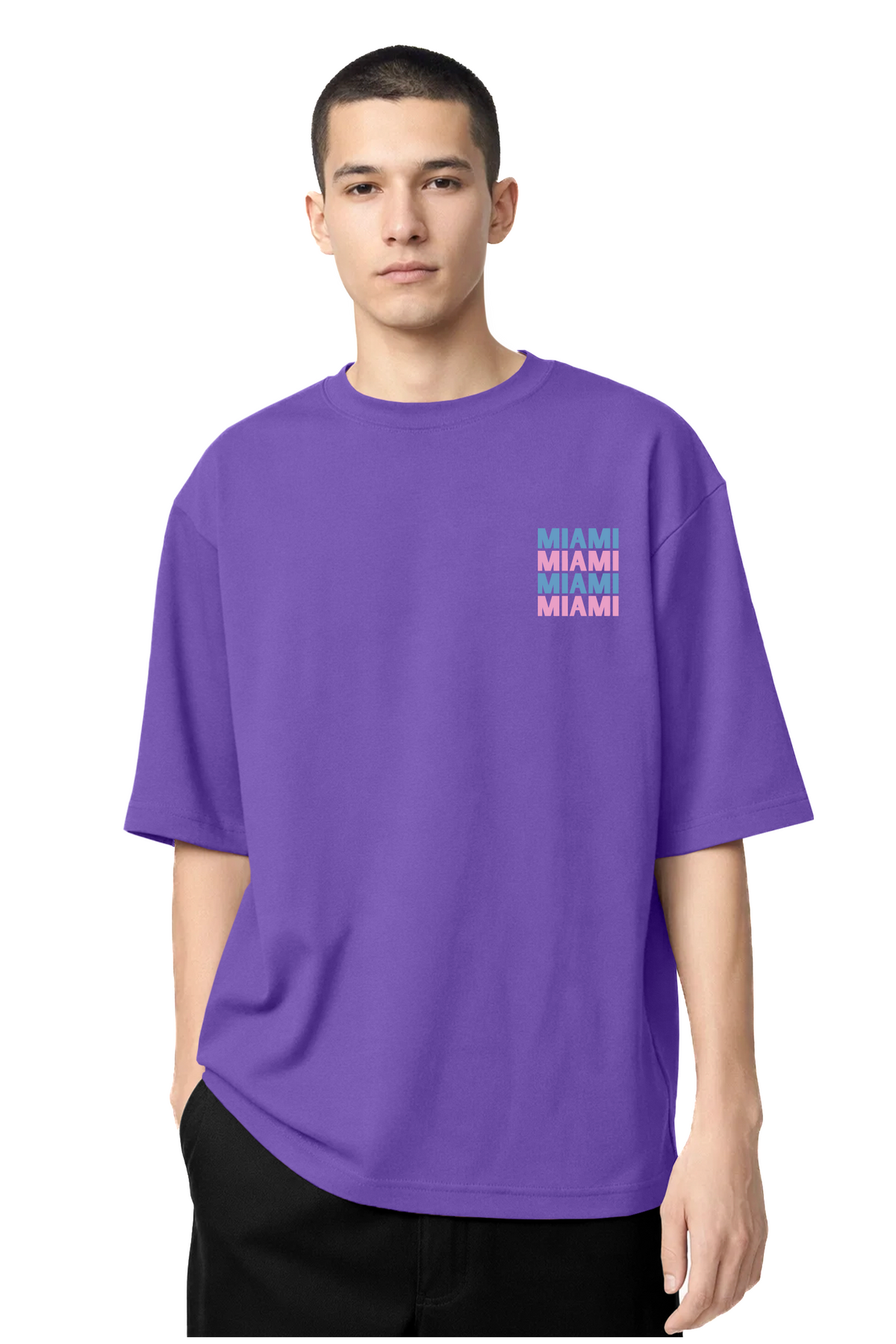 T-shirt Graphic Miami 04 - vue 6