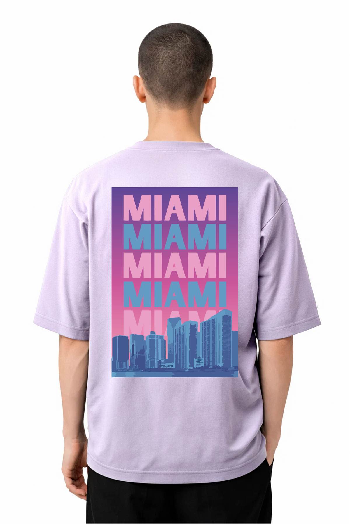 T-shirt Graphic Miami 04 - vue 1