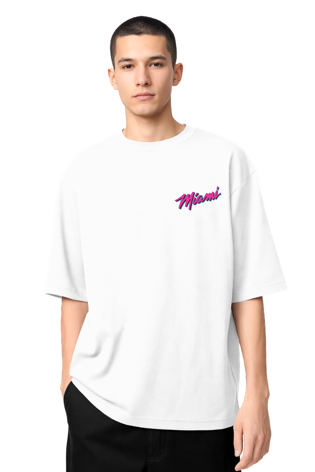 T-shirt Graphic Miami 03 - vue 12