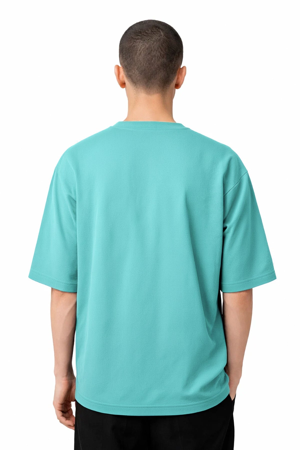 T-shirt OKEN 230 GSM – Aqua Sea - vue 2