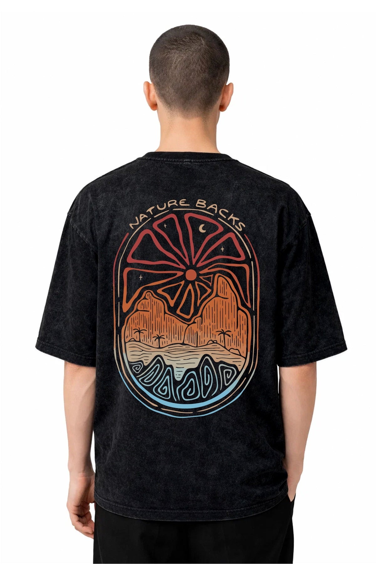 T-shirt Graphic Nature 01 - vue 5