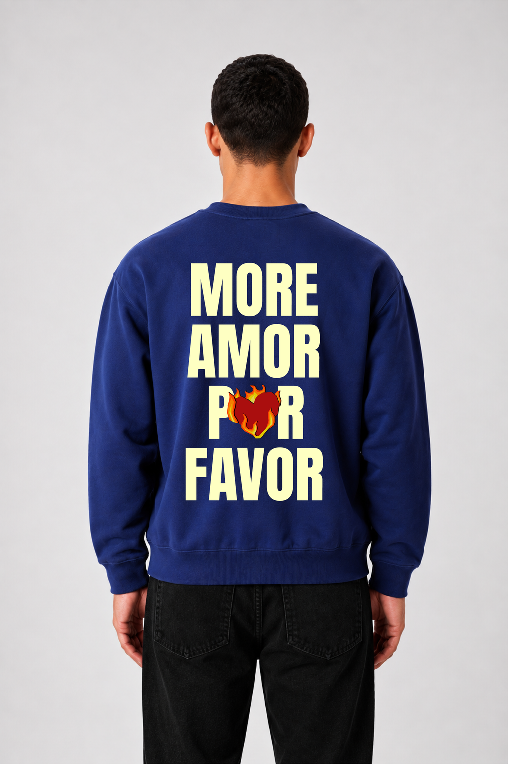 Sweat graphique AMOR 01 - vue 3