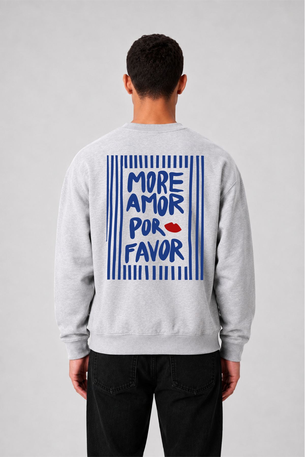 Sweat graphique AMOR 02 - vue 3