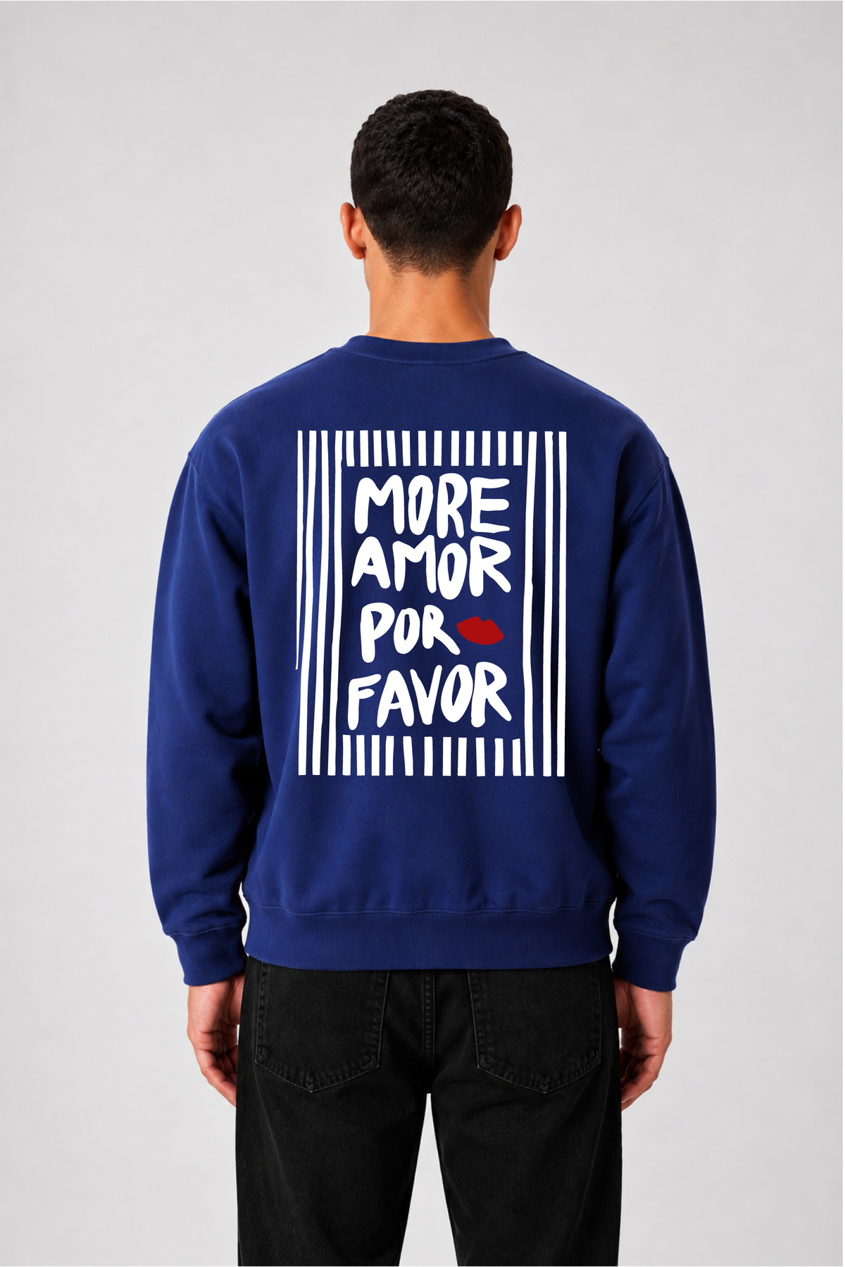 Sweat graphique AMOR 02 - vue 1