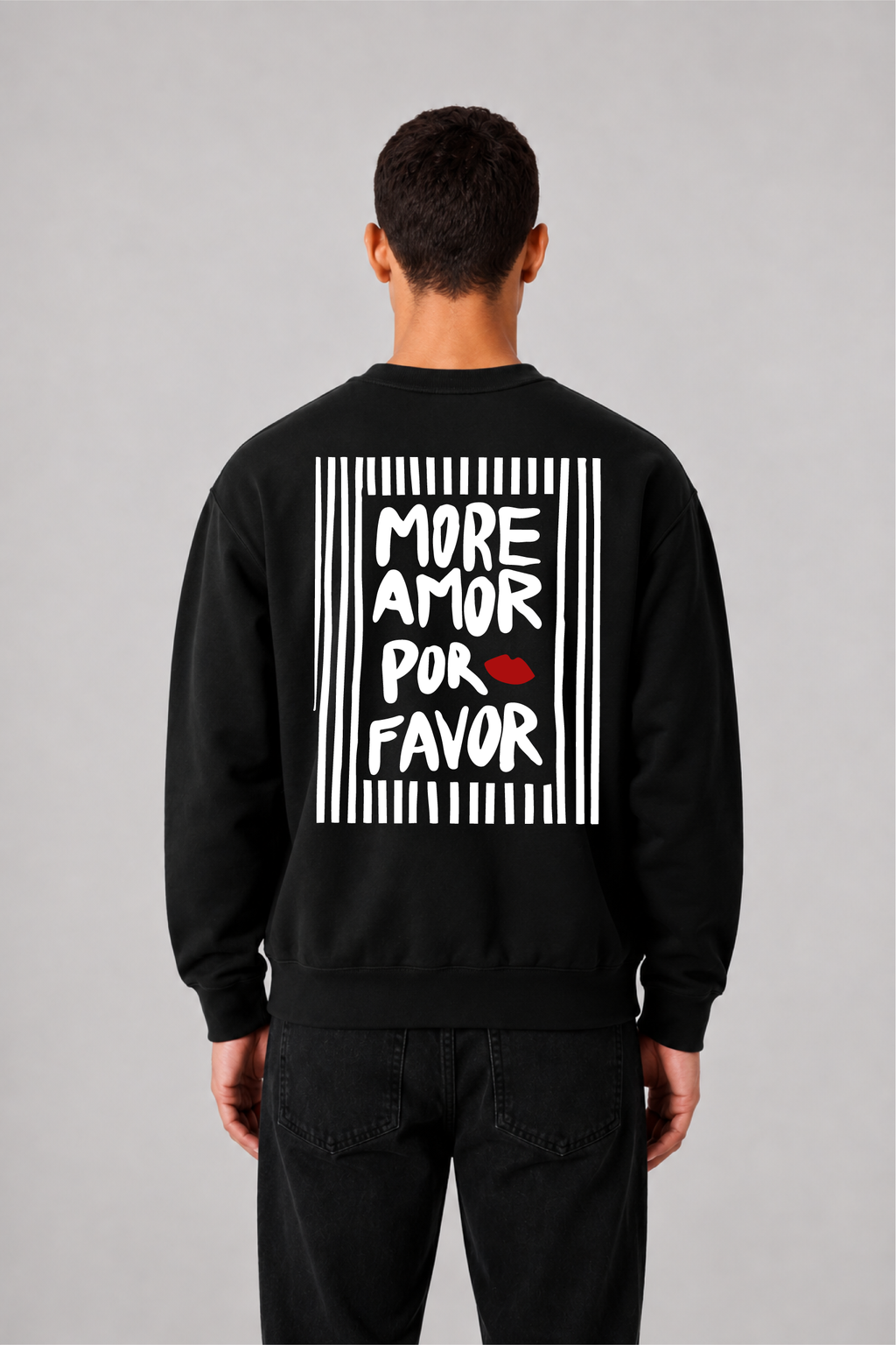 Sweat graphique AMOR 02 - vue 5