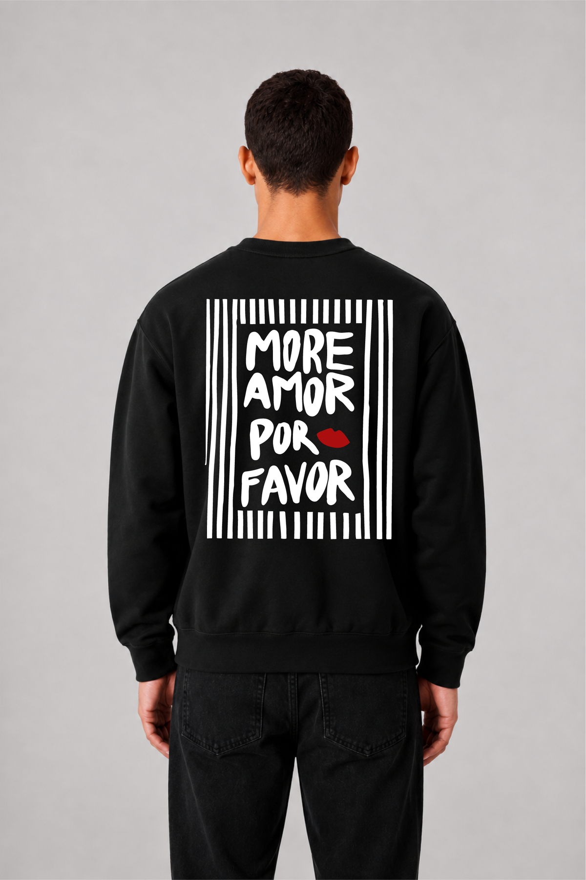 Sweat graphique AMOR 02 - vue 5