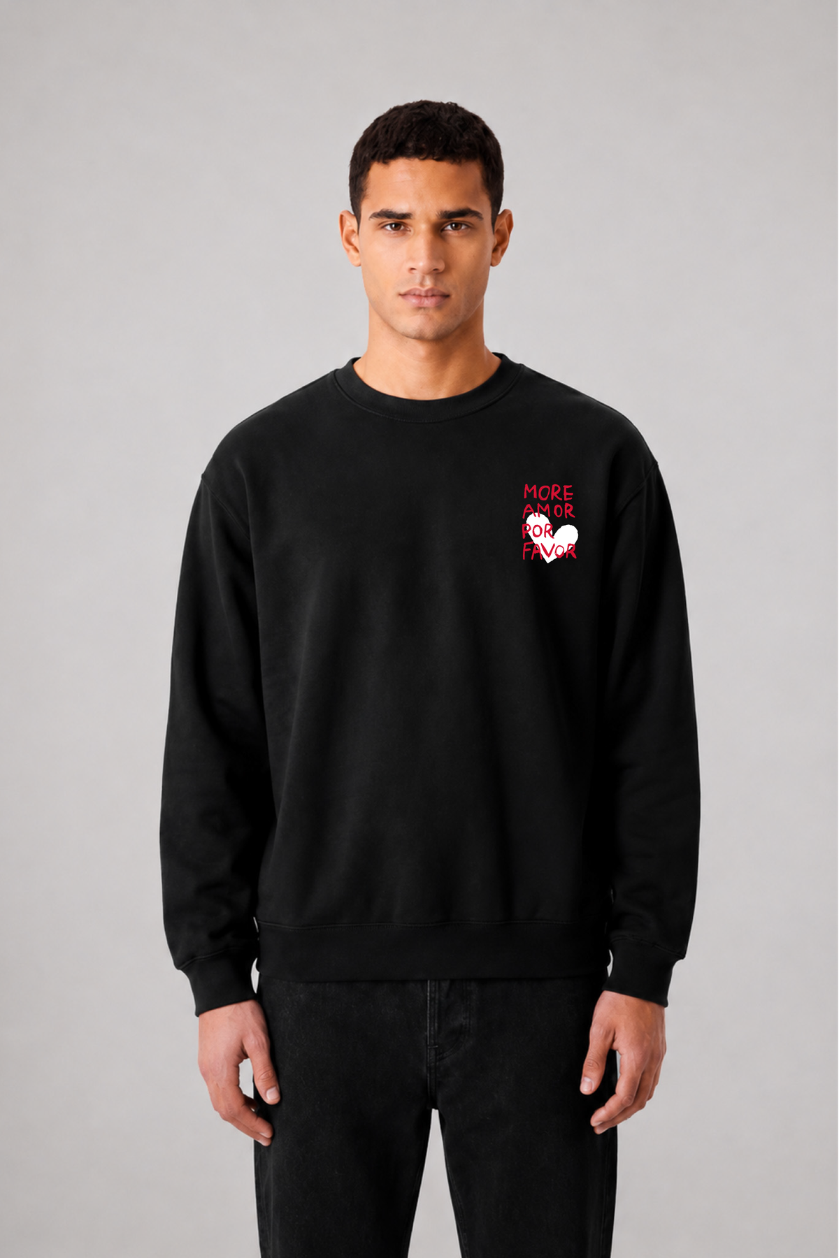 Sweat graphique AMOR 03 - vue 2