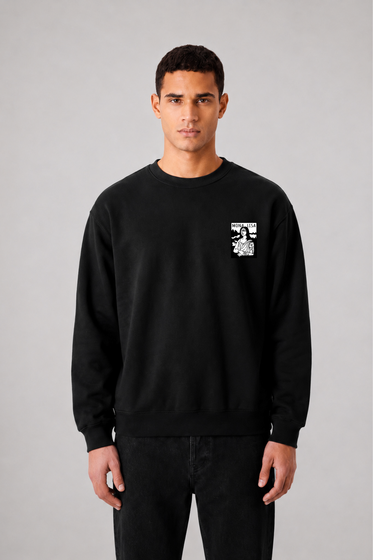 Sweat graphique MONA LISA 02 - vue 6