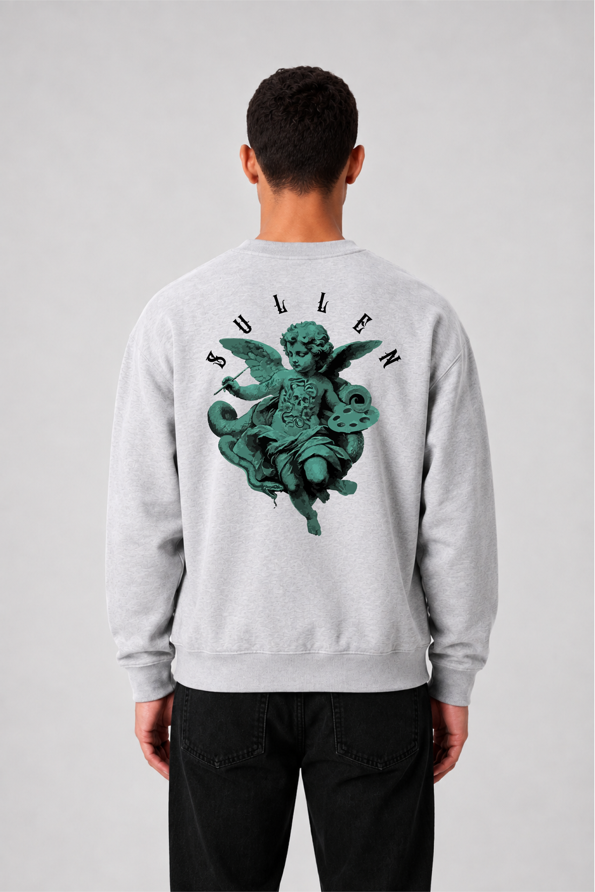 Sweat graphique MONA LISA 03 - vue 3