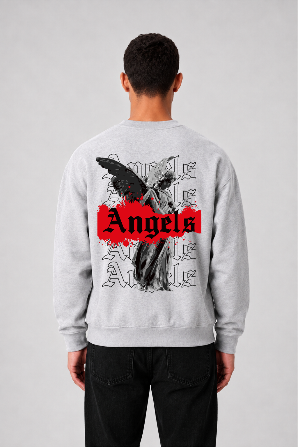 Sweat graphique MONA LISA 04 - vue 1