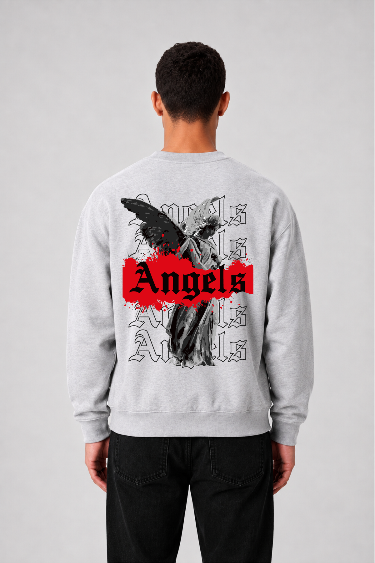 Sweat graphique MONA LISA 04 - vue 1