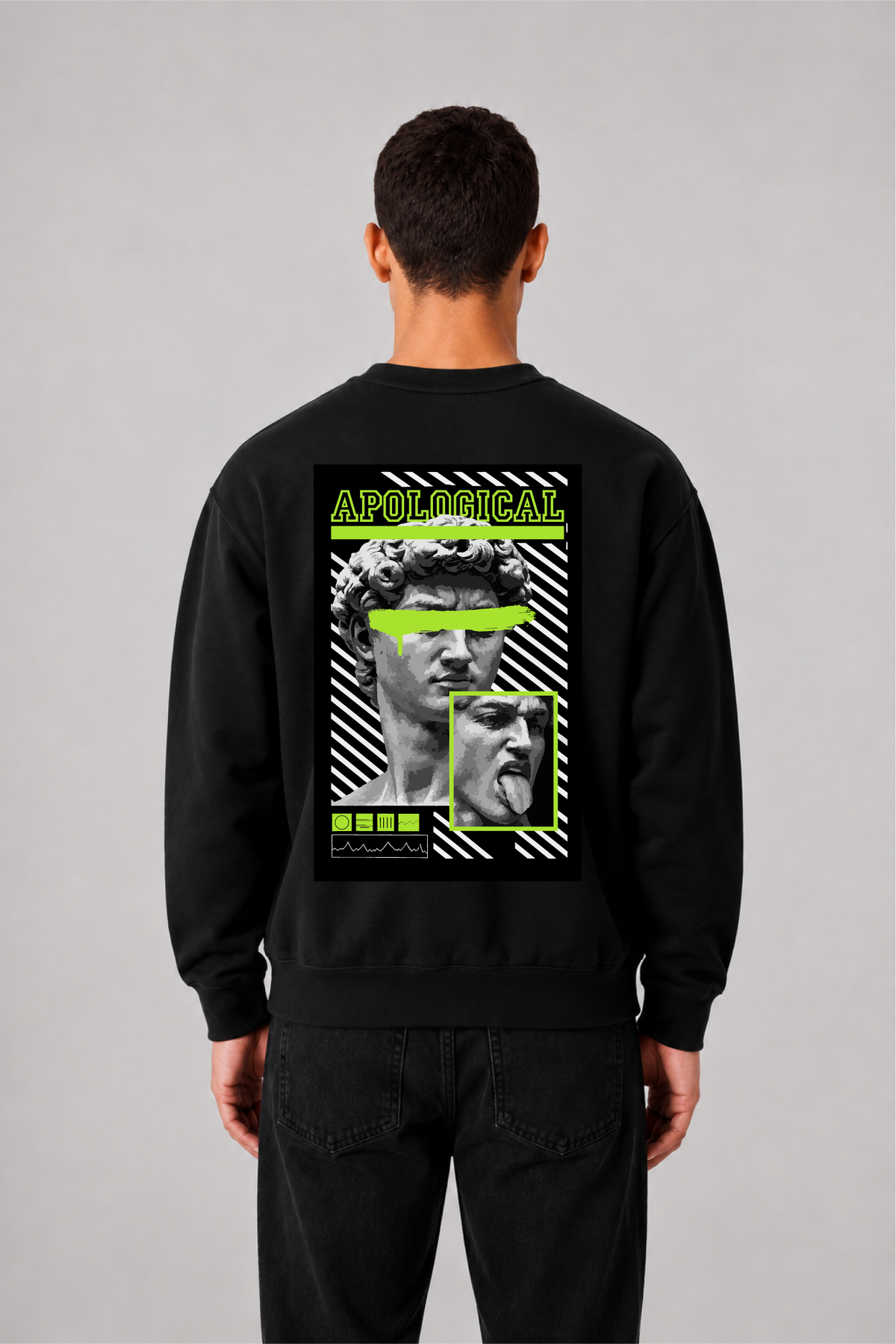 Sweat graphique MONA LISA 05 - vue 5