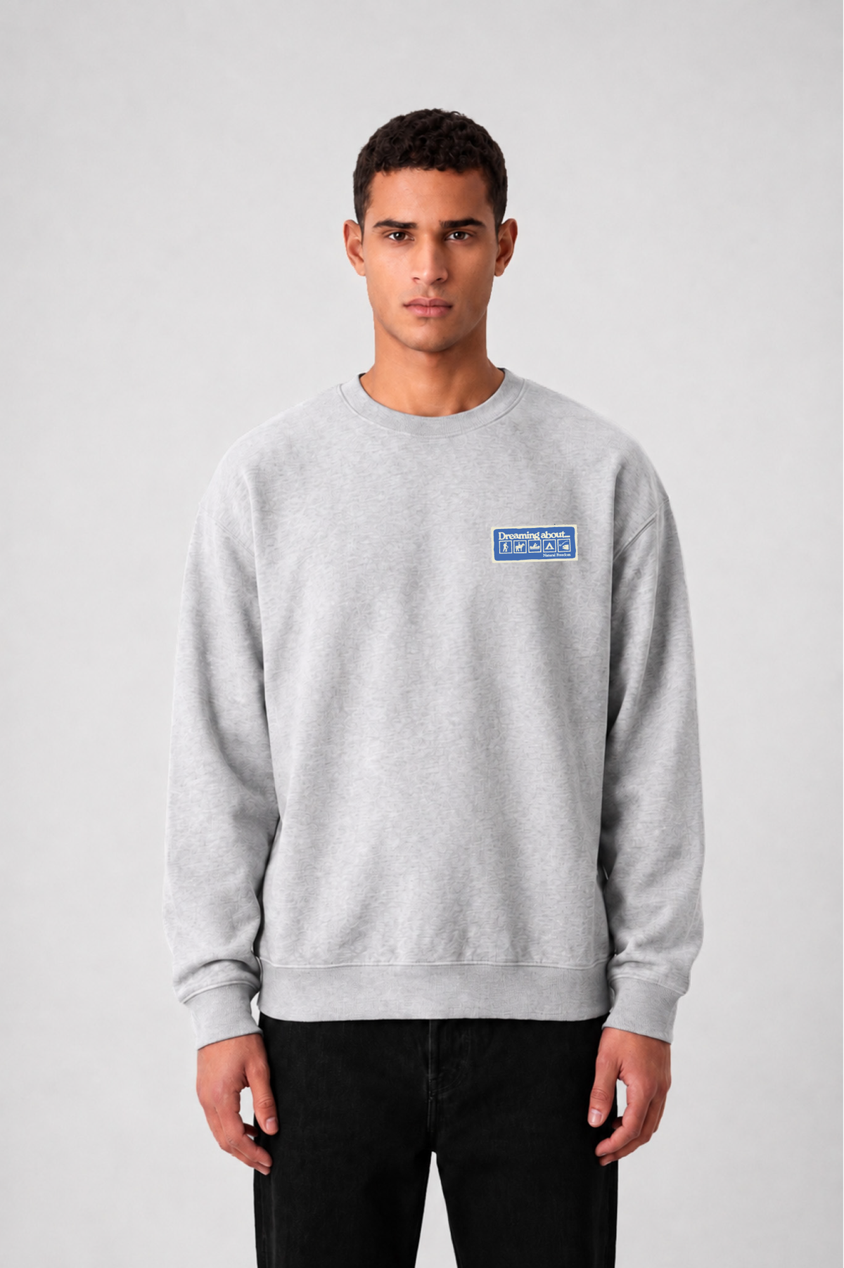 Sweat graphique MOUNTAIN 02 - vue 2