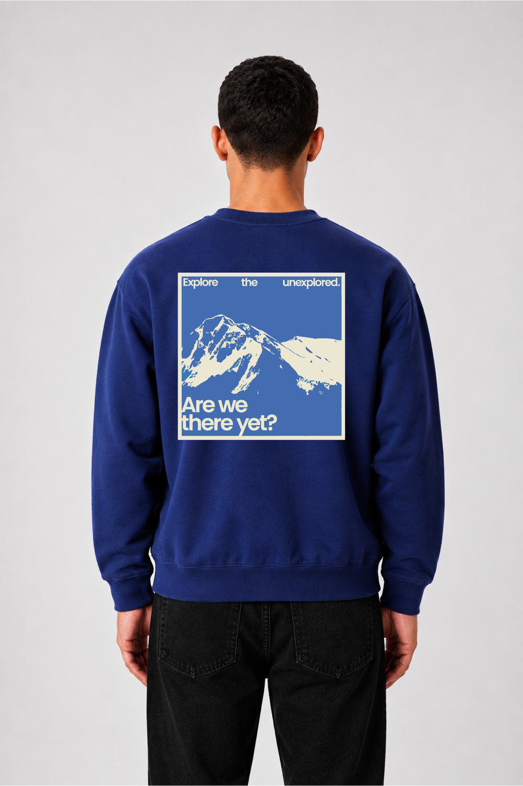Sweat graphique MOUNTAIN 02 - vue 3