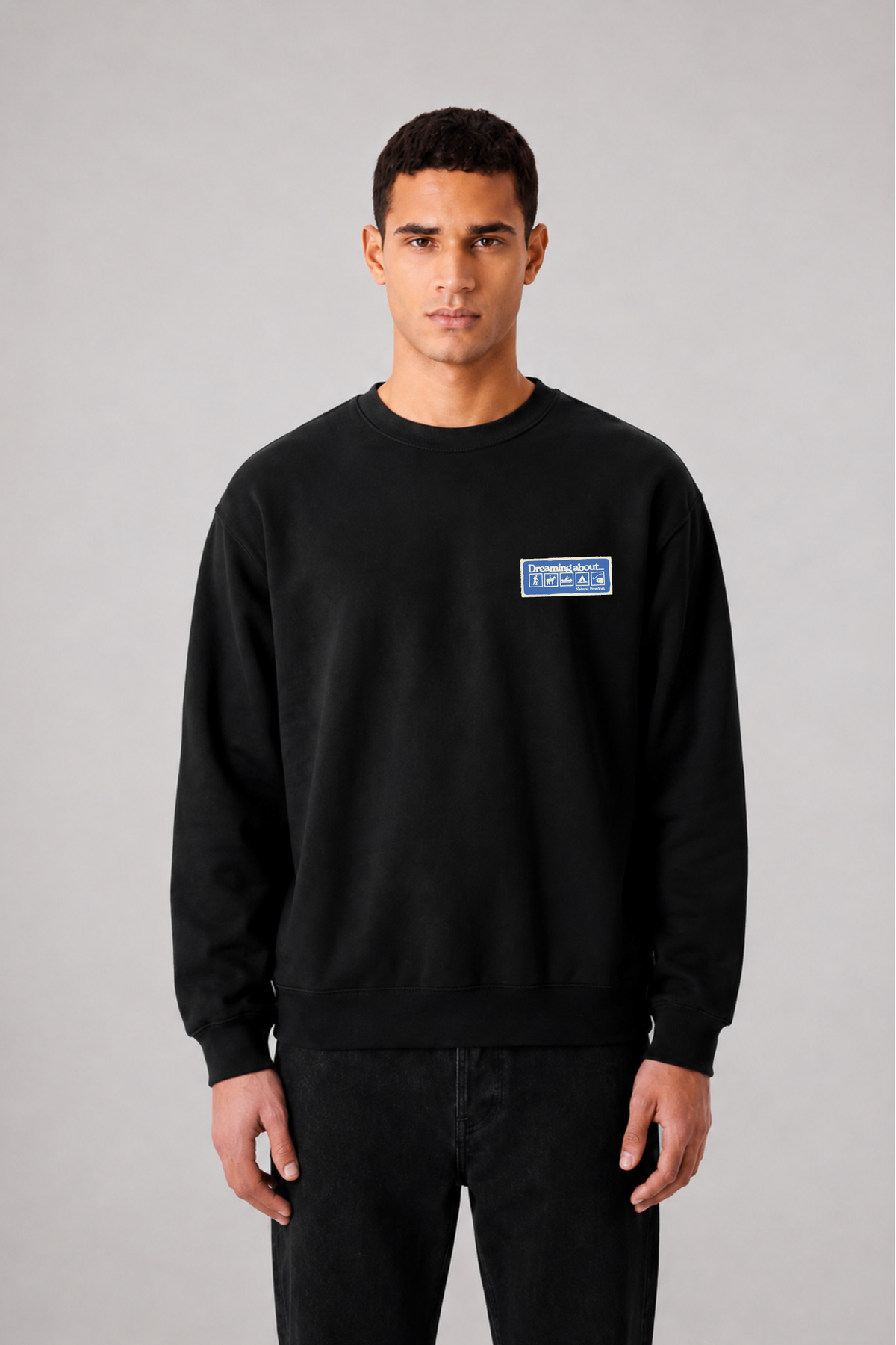 Sweat graphique MOUNTAIN 02 - vue 6