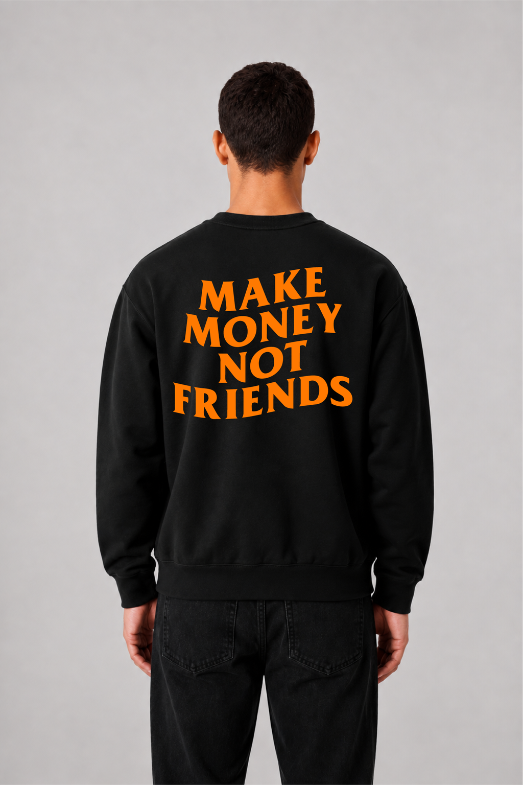 Sweat graphique WORDS 02 - vue 1