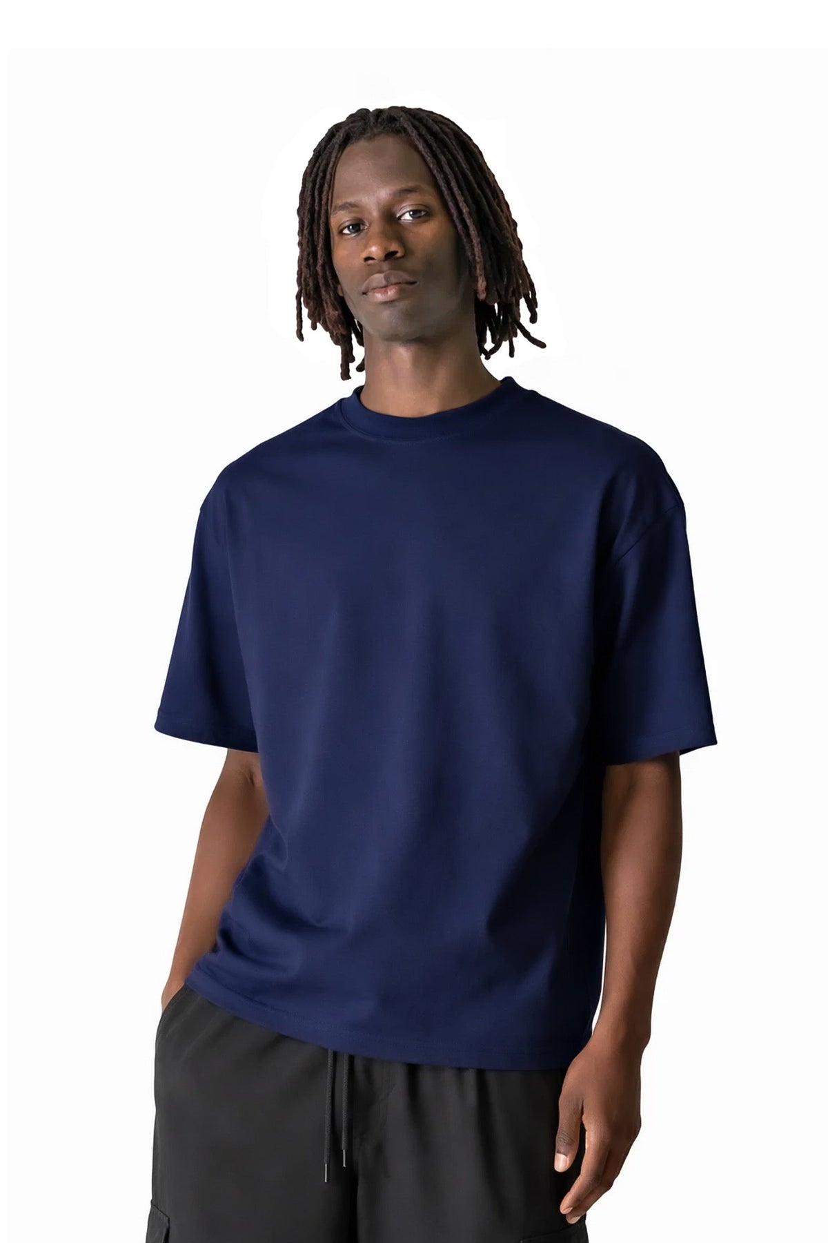 T-shirt KAIZE 310 GSM – Navy - vue 1