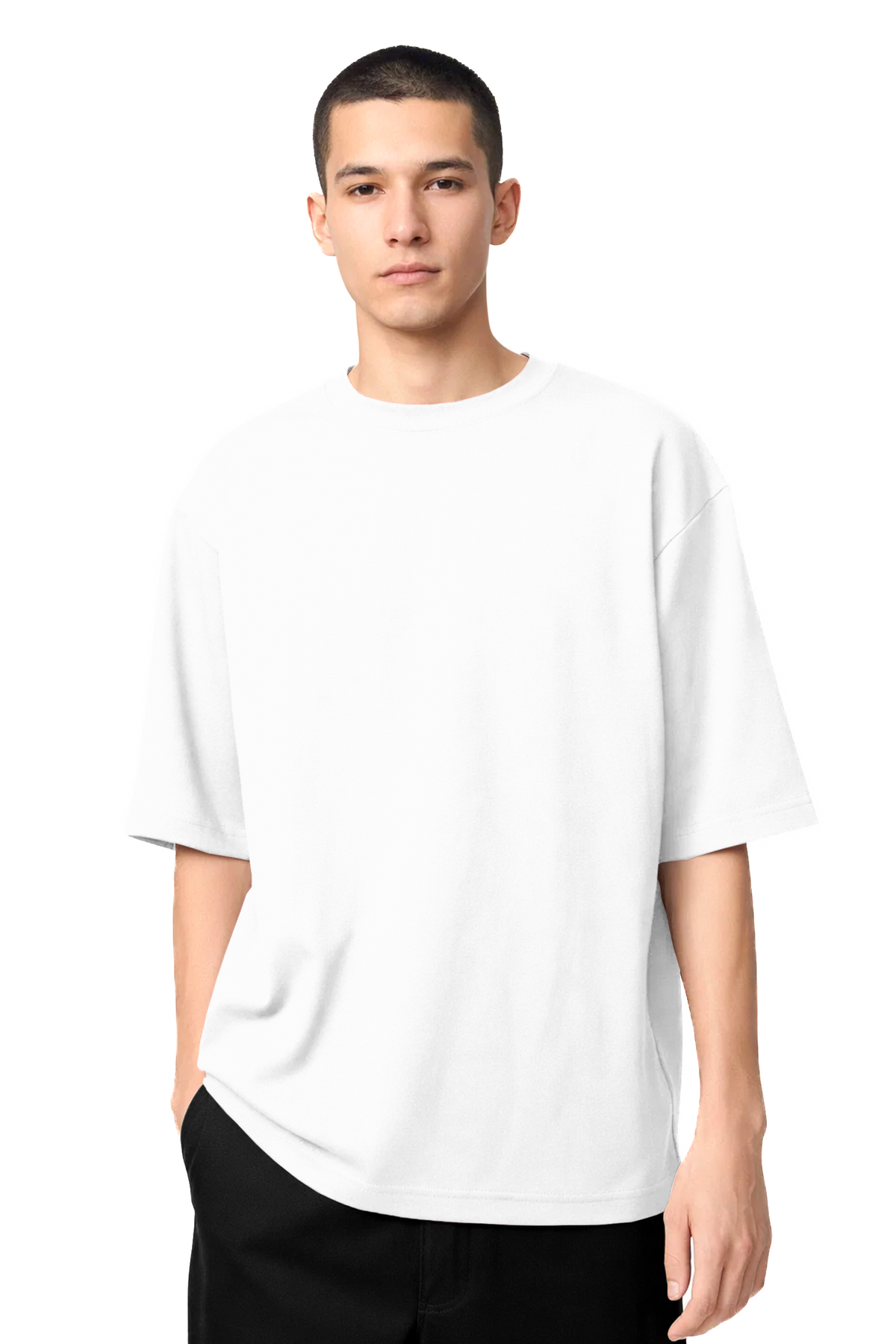 T-shirt OKEN 230 GSM – Blanc - vue 1