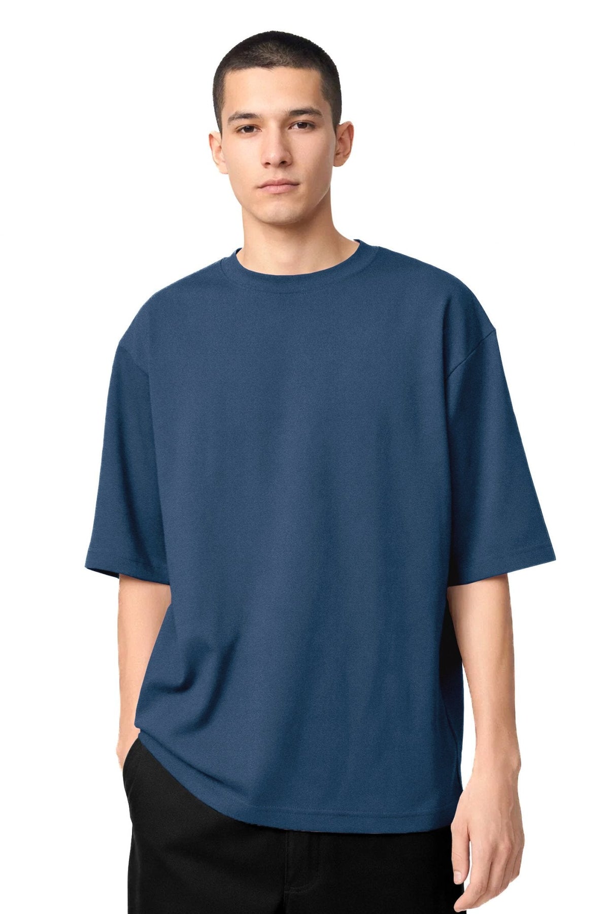 T-shirt OKEN 230 GSM – Navy - vue 1